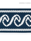Scalamandre Trim Wave Tape Indigo SCT33130004