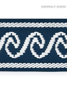Scalamandre Trim Wave Tape Indigo SCT33130004