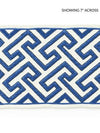 Scalamandre Trim Labyrinth Embroidered Tape Porcelain SCT33190004