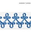 Scalamandre Trim Empress Embroidered Tape Porcelain SCT33210004