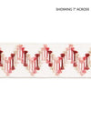 Scalamandre Trim Sayuri Embroidered Tape Azalea SCT33240004