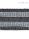 Scalamandre Trim Runway Velvet Tape Shadow SCT33250004