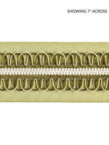 Scalamandre Trim Colette Braided Tape Leaf SCV12420004