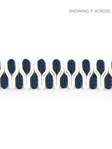 Scalamandre Trim Playa Gimp Braid Indigo SCV12470004