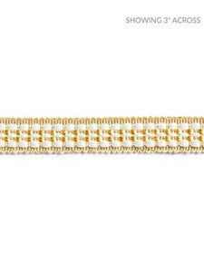 Scalamandre Trim Helena Braid Sunlight SCV12500004