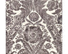 Luciana Damask Print Graphite SCWP883540004 by Scalamandre Designer Wallpaper