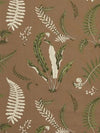 Scalamandre Fabric Elsie De Wolfe Outdoor Greens On Brown SC164250005