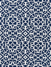 Scalamandre Fabric Anshun Lattice Indigo SC165590005