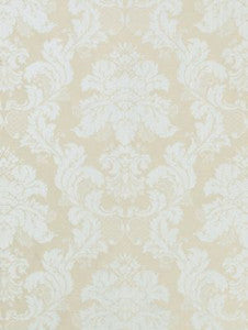 Scalamandre Fabric Damasco Sienese Mist Grey On Blue Strie SC20166M0005