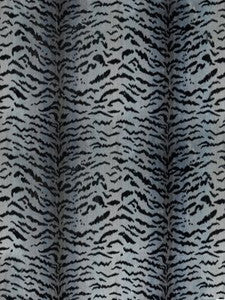 Scalamandre Fabric Tigre Silver & Black SC26167MMA0005