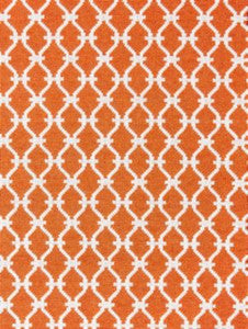 Scalamandre Fabric Trellis Weave Mandarin SC270090005