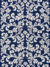 Scalamandre Fabric Chiara Embroidery Indigo SC270290005