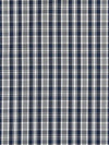 Scalamandre Fabric Preston Cotton Plaid Navy SC271220005