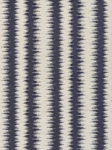 Scalamandre Fabric Konya Ikat Stripe Indigo SC271380005
