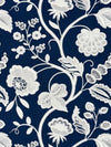 Scalamandre Fabric Kensington Embroidery Navy SC271510005