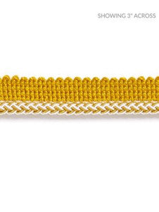 Scalamandre Trim Georgica Braided Cord Brass SCC3030005