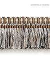 Scalamandre Trim Shimmer Brush Fringe Smoke SCFC14950005