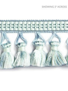 Scalamandre Trim Plaza Tassel Fringe Seaspray SCFT15050005