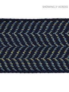 Scalamandre Trim Artemis Tape Indigo SCT32940005