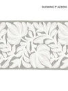 Scalamandre Trim Coventry Embroidered Tape French Grey SCT32960005