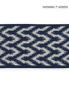 Scalamandre Trim Seychelles Tape Indigo SCT33090005