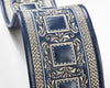Archduke Embroidered Tape Navy SCT33390005 by Scalamandre Designer Trim