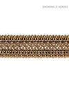 Scalamandre Trim Selena Gimp Braid Burnished Gold SCV12400005