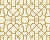 Baldwin Bamboo Rattan & Brown On Off-White SCWP81630D0005 by Scalamandre Designer Wallpaper