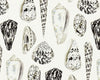 Coquina Linen Print Graphite SC163970006 by Scalamandre Designer Fabric