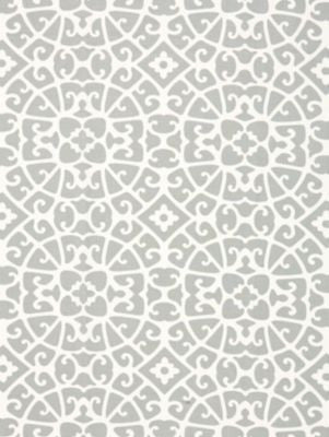 Anshun Lattice Pewter SC165590006 by Scalamandre Designer Fabric FALL 2015, ORIANA 52% LINEN, 48% COTTON UNITED KINGDOM LIGHT DUTY Horizontal: 13" and Vertical: 13.5" 55 - Swanky Fabrics -