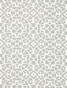 Scalamandre Fabric Anshun Lattice Pewter SC165590006