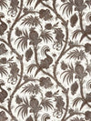 Scalamandre Fabric Balinese Peacock Linen Print Java SC165750006