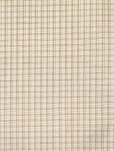 Scalamandre Fabric Astor Check Straw SC269830006
