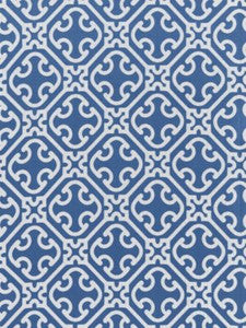 Scalamandre Fabric Ailin Lattice Weave Porcelain SC272140006