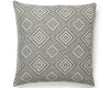 Antigua Weave Outdoor Pillow 22 X 22 - Carbon SCANTGPILL0006 by Scalamandre Designer Pillow