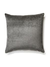 Scalamandre Pillow Bay Velvet Outdoor   22 X 22 - Charcoal SCBAYPILL0006