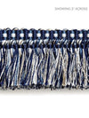 Scalamandre Trim Shimmer Brush Fringe Indigo SCFC14950006