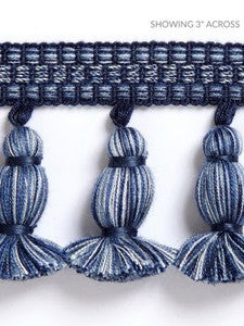 Scalamandre Trim Halsey Onion Fringe Indigo SCFT14990006