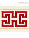 Scalamandre Trim Imperial Embroidered Tape Lacquer SCT32800006