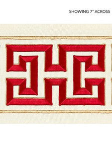 Scalamandre Trim Imperial Embroidered Tape Lacquer SCT32800006