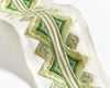Flamme Embroidered Tape Jade SCT33350006 by Scalamandre Designer Trim