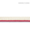 Scalamandre Trim Tortola Twisted Cord Hibiscus SCC3120007