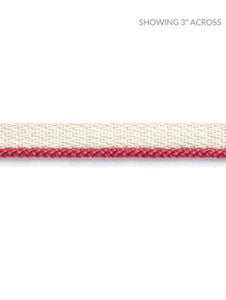 Scalamandre Trim Tortola Twisted Cord Hibiscus SCC3120007