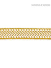 Scalamandre Trim Watermill Gimp Brass SCT32860007
