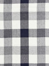Scalamandre Fabric Westport Linen Plaid Navy SC271350008