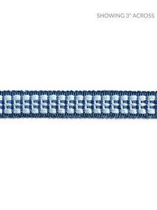 Scalamandre Trim Helena Braid Blue Jay SCV12500008