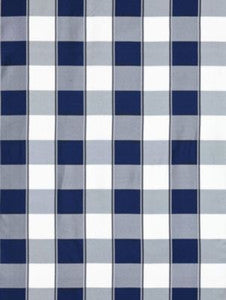 Scalamandre Fabric Chelsea Check Navy SC270240009
