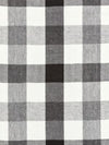 Scalamandre Fabric Westport Linen Plaid Noir SC271350009