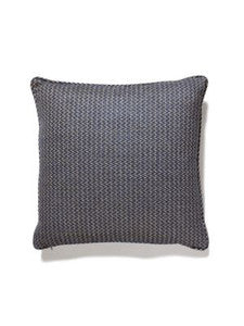 Scalamandre Pillow Cortona Chenille   22 X 22 - Indigo SCCORTNPILL0009