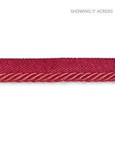 Scalamandre Trim Boulevard Cord Strawberry SCC3140010